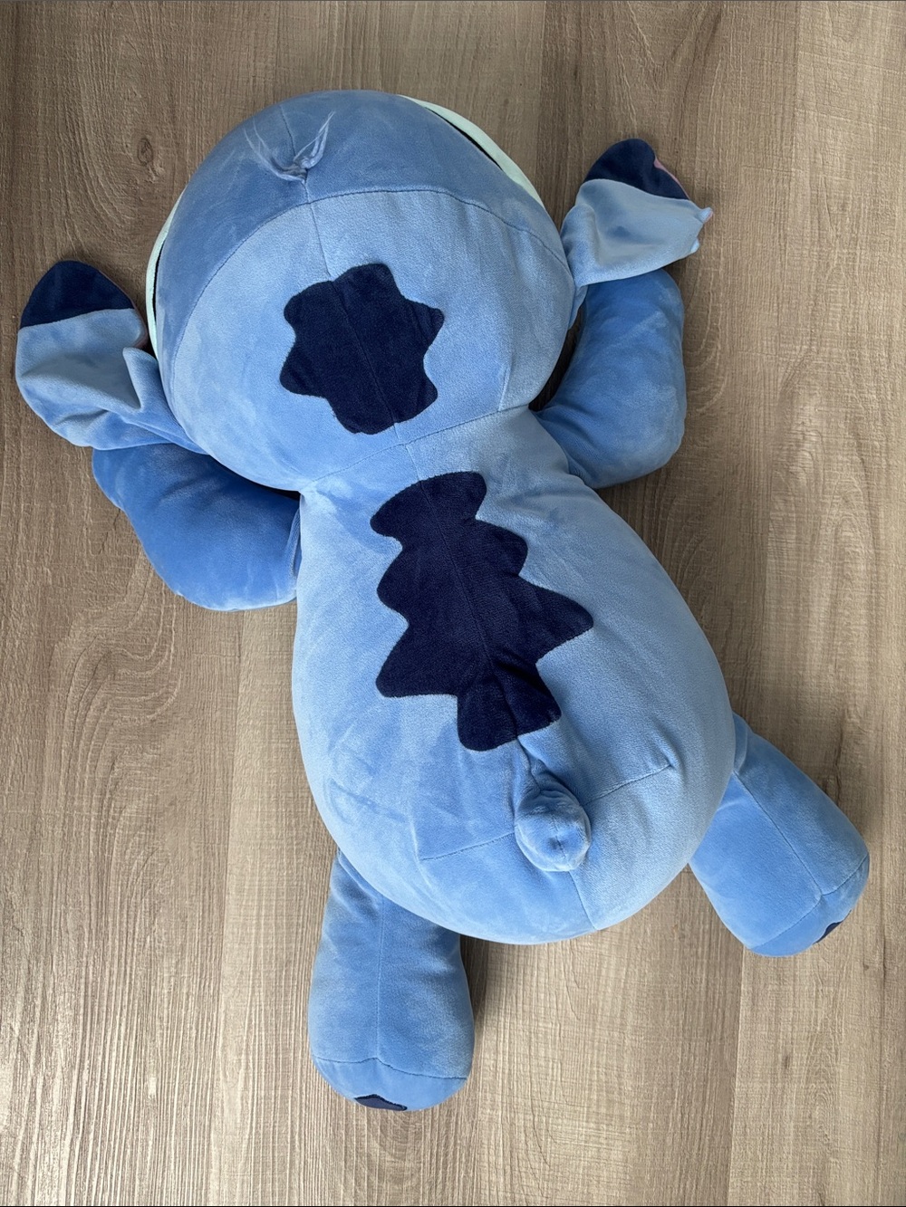 Disney Blue Plush Dinosaur with Dark Blue Accents